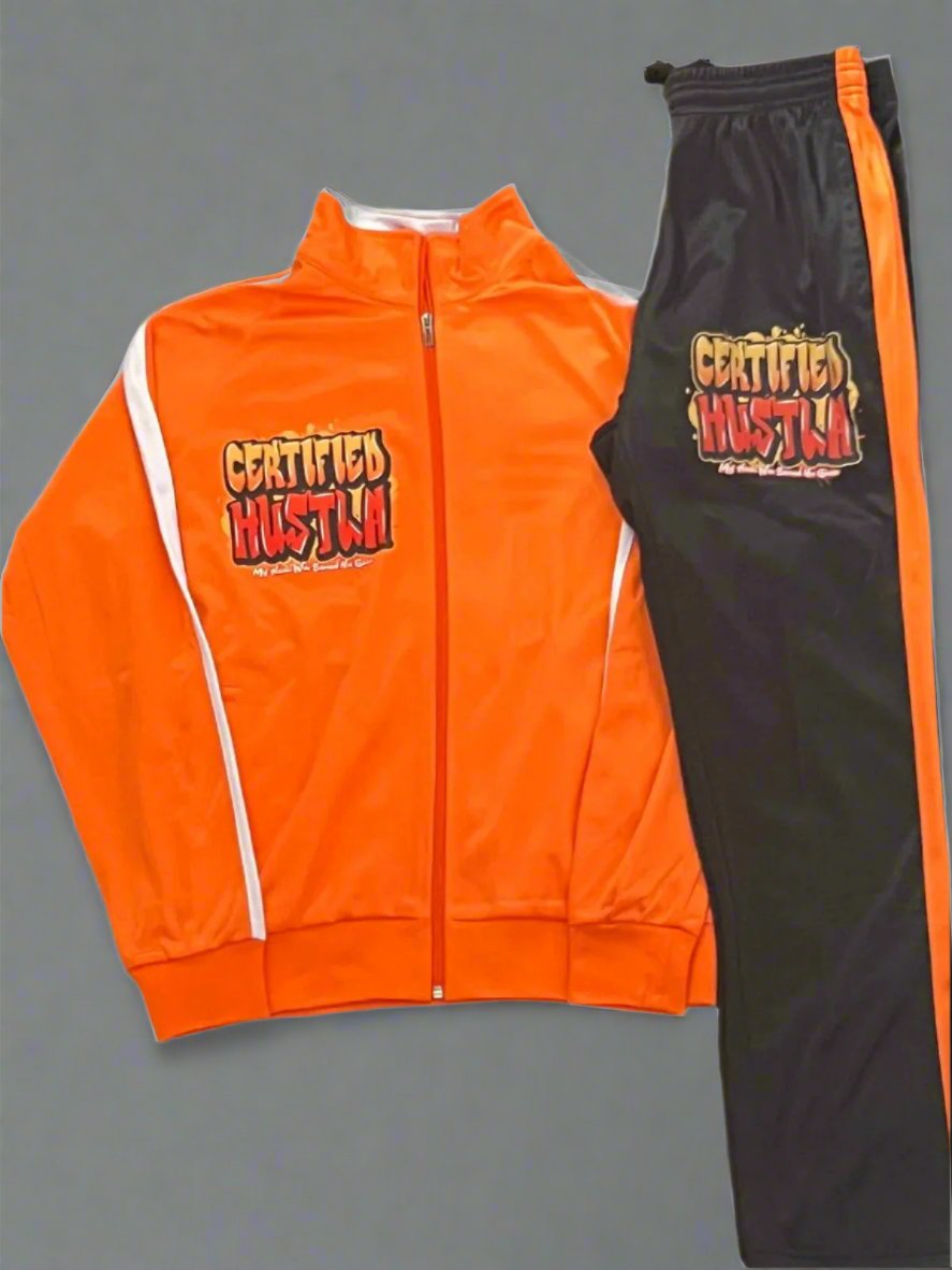 Certified Hustla Fire Tracksuit