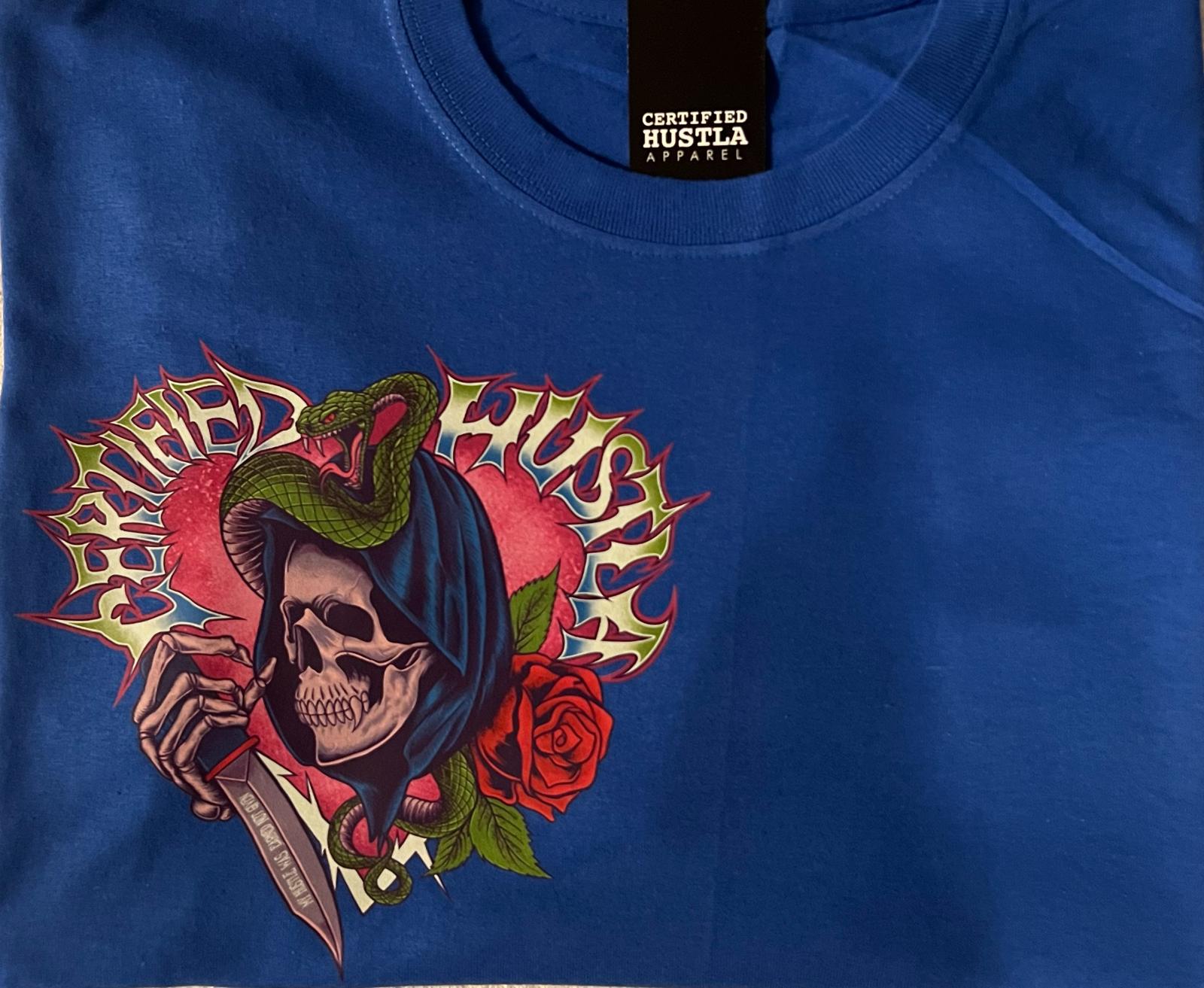 Grim Rose Certified Hustle T-Shirt